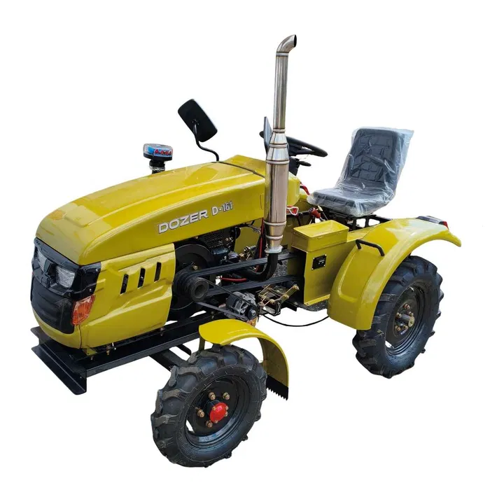 Мототрактор DOZER D161 з фрезою